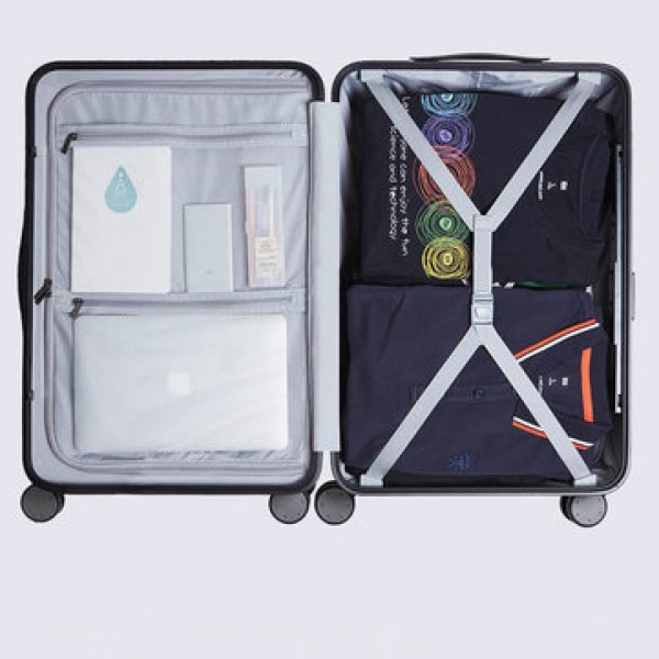 90FUN 20inch Suitcase 33L TSA Lock Spinner Wheel Carry On Luggage Case from Xiaomi youpin