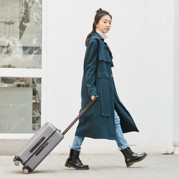 90FUN 20inch Suitcase 33L TSA Lock Spinner Wheel Carry On Luggage Case from Xiaomi youpin