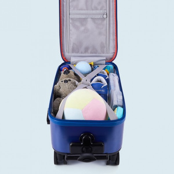 Zhixing 20inch 30L Children Suitcase Draw-bar Trolley Luggage Sit To Ride Carry-on Case Outdoor Travel from xiaomi youpin