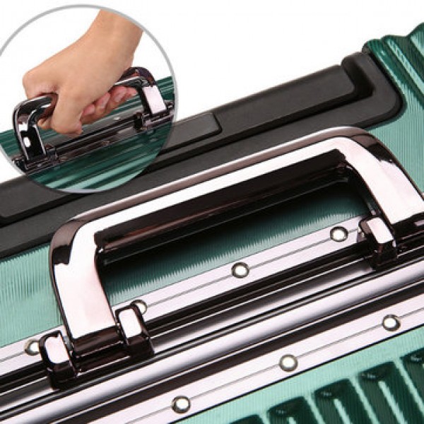 BAOFLY 20/24inch Suitcase Aluminum Frame Waterproof 3 File Pull Rod Adjustable Luggage Camping Travel