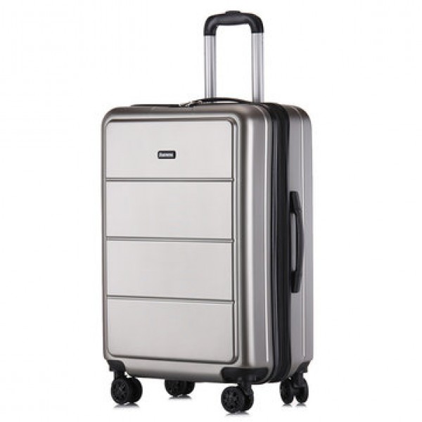 BAOFLY Men Travel Suitcase Aluminum Alloy Password Lock Universal Wheel Luggage Case Women Trunk
