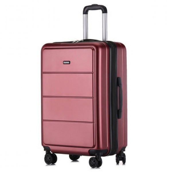 BAOFLY Men Travel Suitcase Aluminum Alloy Password Lock Universal Wheel Luggage Case Women Trunk