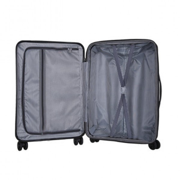 BAOFLY Men Travel Suitcase Aluminum Alloy Password Lock Universal Wheel Luggage Case Women Trunk