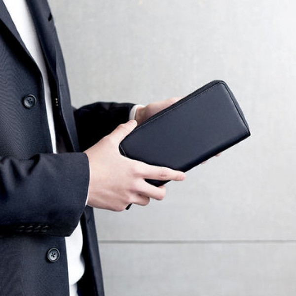 90FUN Waterproof Anti-theft Calf Leather Travel Wallet from Xiaomi youpin