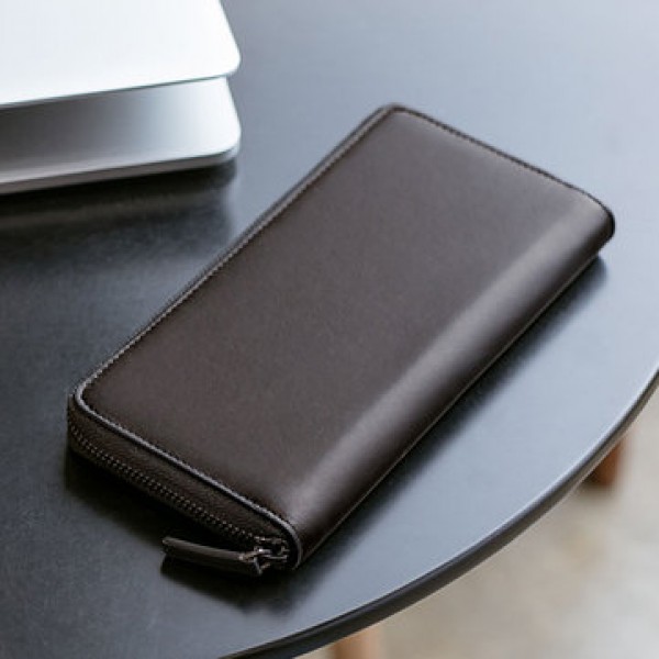 90FUN Waterproof Anti-theft Calf Leather Travel Wallet from Xiaomi youpin