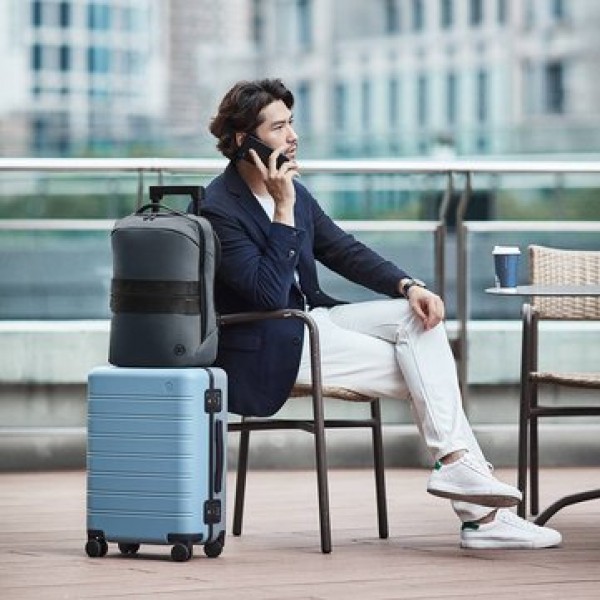 90FUN 17.5L Business Backpack Waterproof 75D Polyester Laptop Bag From Xiaomi Youpin