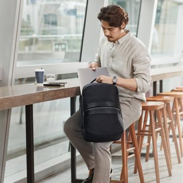 90FUN 17.5L Business Backpack Waterproof 75D Polyester Laptop Bag From Xiaomi Youpin