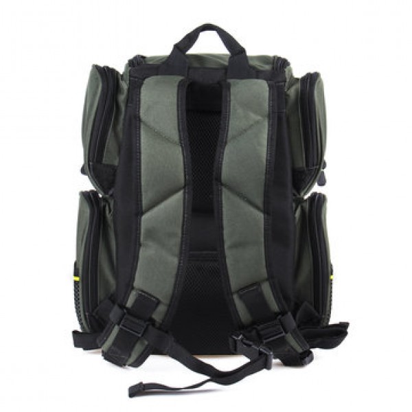 22/64L Backpack Fishing Bag Travel Camping Storage Bag With Lure Boxes
