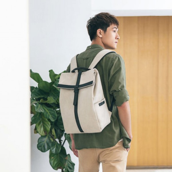 90FUN GRINDER 19L Backpack 15.6 Inch Laptop Bag Waterproof Oxford Leisure Rucksack from xiaomi youpin