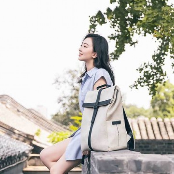 90FUN GRINDER 19L Backpack 15.6 Inch Laptop Bag Waterproof Oxford Leisure Rucksack from xiaomi youpin