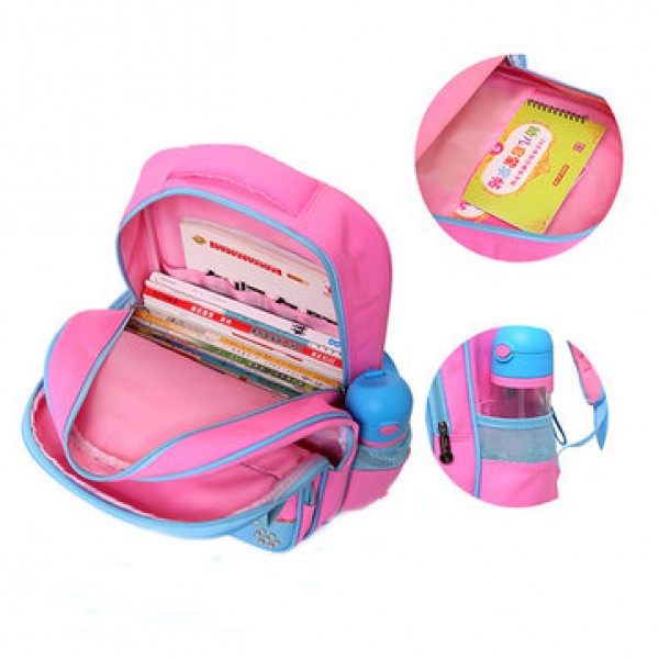 29L 2 Pcs  Kids Trolley Backpack Shoulder Bag Camping Trolley Case With Wheels
