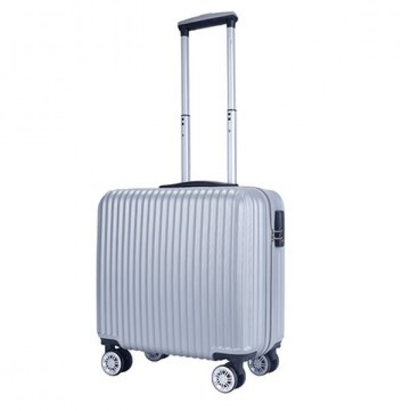 18inch Luggage Trolley Universal Mute Wheel Password Lock Travel Suitcase Fashion Aluminum Frame Trolley Box