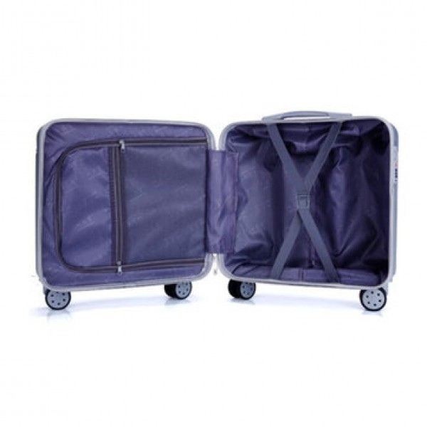 18inch Luggage Trolley Universal Mute Wheel Password Lock Travel Suitcase Fashion Aluminum Frame Trolley Box