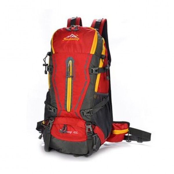 45L Tactical Camping Hiking Traveling Mountaineering Backpack