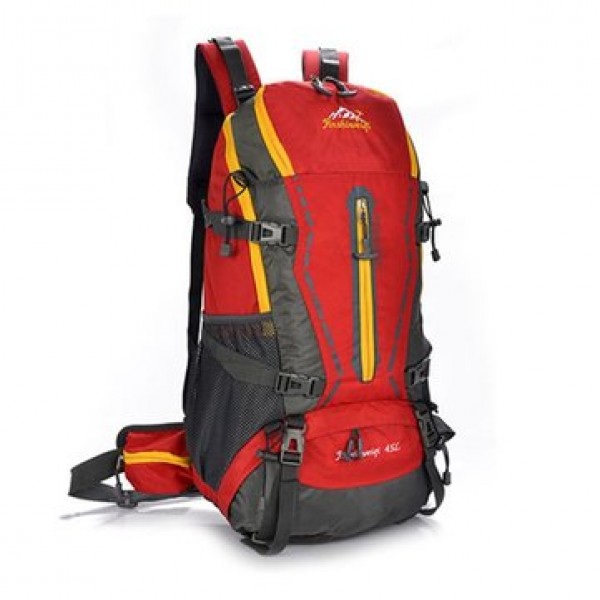 45L Tactical Camping Hiking Traveling Mountaineering Backpack