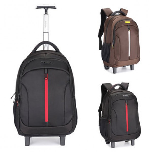 19Inch Waterproof Wheeled Trolley Backpack Laptop ...
