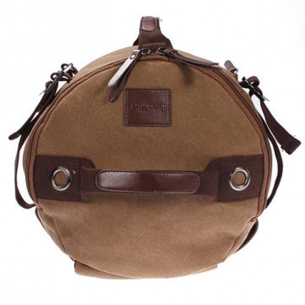 Vintage Canvas Travel Backpack Rucksack  Camping Hiking Bag