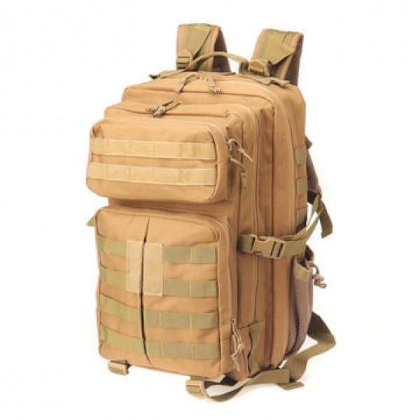 45L 900D Waterproof Tactical Backpack Oxford Cloth Molle Military Outdoor Bag Traveling Camping Hiking Climbing Bag