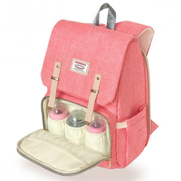 19L Mummy Backpack Baby Diaper Nappy Bag Large Capacity Women Storage Pouch Outdoor Travel