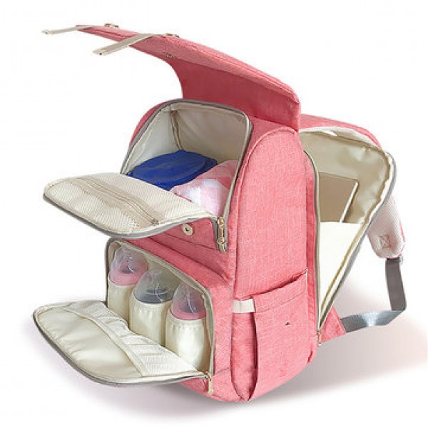 19L Mummy Backpack Baby Diaper Nappy Bag Large Capacity Women Storage Pouch Outdoor Travel