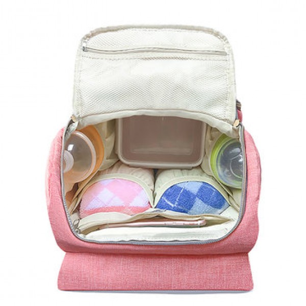 19L Mummy Backpack Baby Diaper Nappy Bag Large Capacity Women Storage Pouch Outdoor Travel