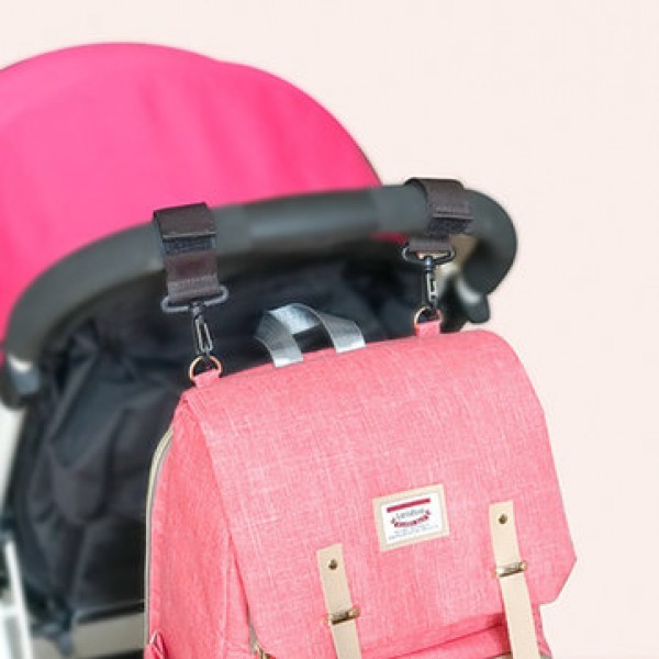 19L Mummy Backpack Baby Diaper Nappy Bag Large Capacity Women Storage Pouch Outdoor Travel