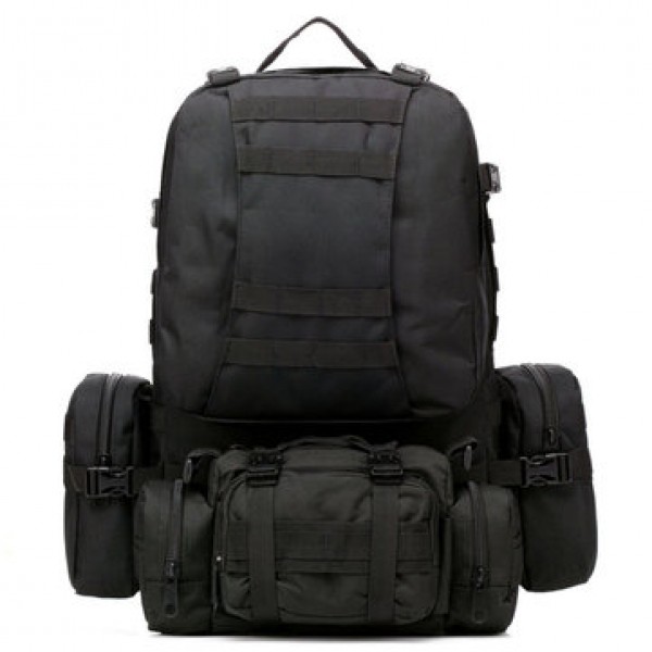 50L 600D Military Nylon Outdoor Sports Rucksack Ba...