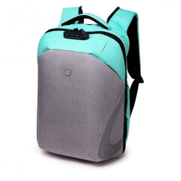 Men Anti Theft Laptop Backpack Waterproof Storage Bag Rucksack With USB Charging Port For Outdoor Business Travel