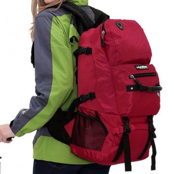 40L Outdoor Tactical Backpack Mountaineering Bag Waterproof Trekking Rucksack Camping Bag