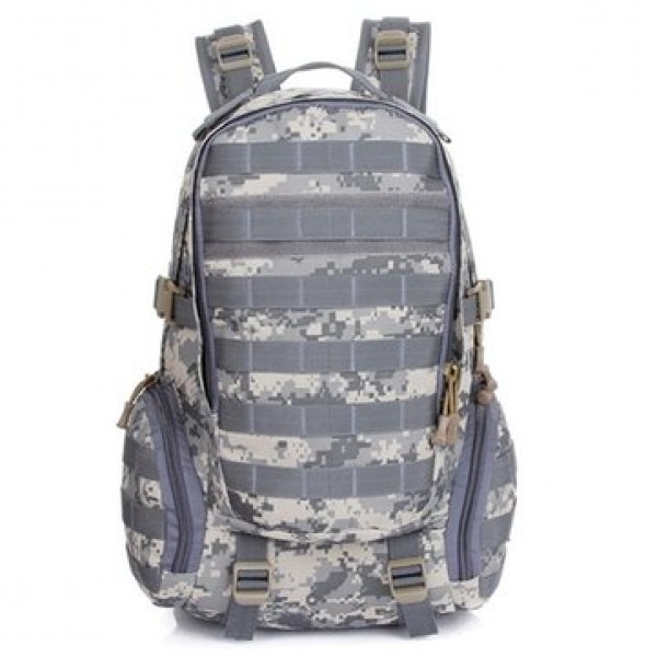 Outdoor Nylon Backpack Rucksack Camping Hiking Trekking Camouflage Bag Pack