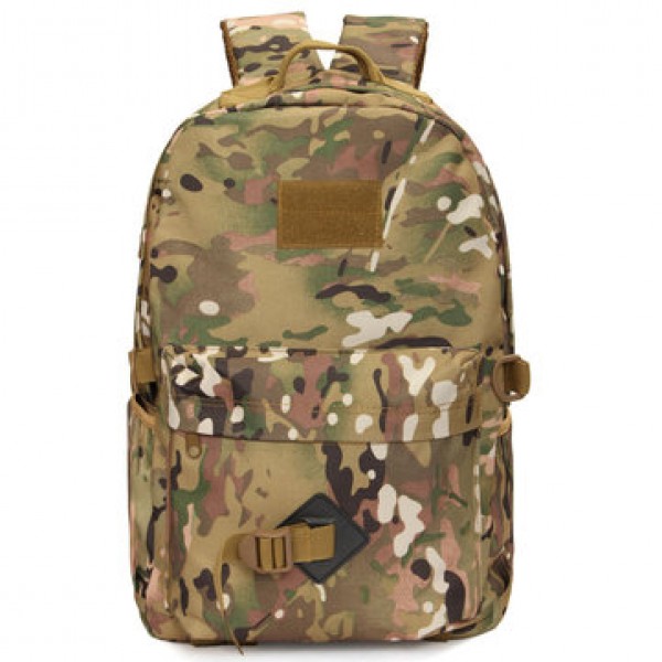 30L Outdoor Backpack Camo Shoulder Bag Rucksack For Camping Hiking Travel