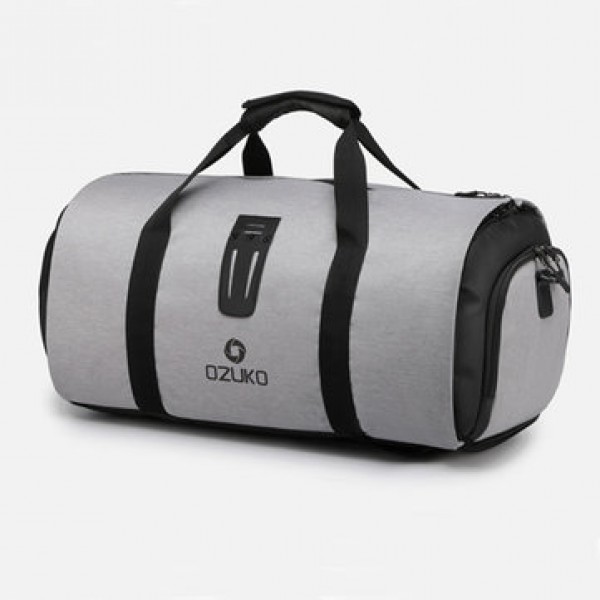 2 In 1 Business Travel Gym Handbag Backpack Carry On Suit Pack Luggage Duffel Shoes Storage Pouch Organizer