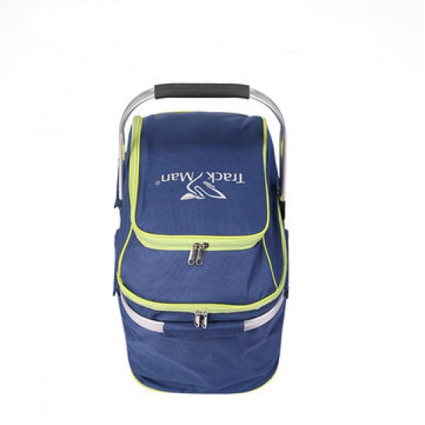 Trackman Camping Hiking 25L Picnic Basket Outdoor Portable Folding Handheld Large Food Storage Bags