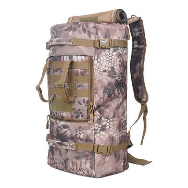 Outdoor 45L Trekking Camping Backpack Rucksack Camoflage Hiking Bag Pack