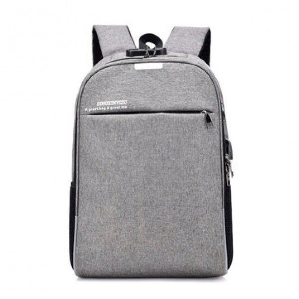 20L Anti-theft Men Laptop Notebook Backpack USB Charging Port School Bag With Password Lock
