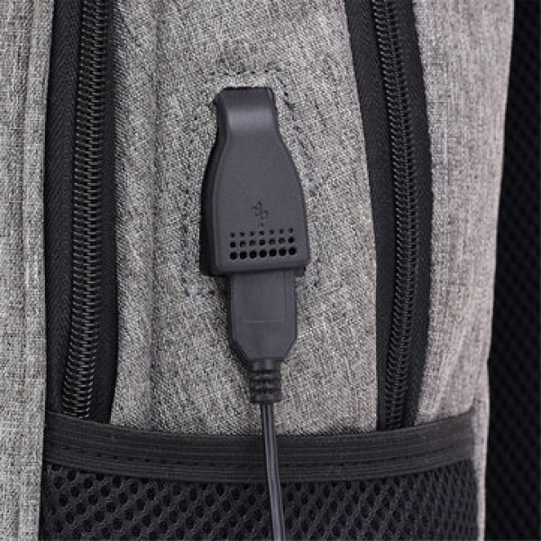 20L Anti-theft Men Laptop Notebook Backpack USB Charging Port School Bag With Password Lock