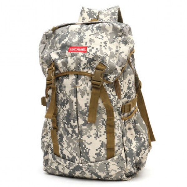 Canvas Outdoor Rucksack Camping Travel Hiking Sport Satchel Backpack School Bag