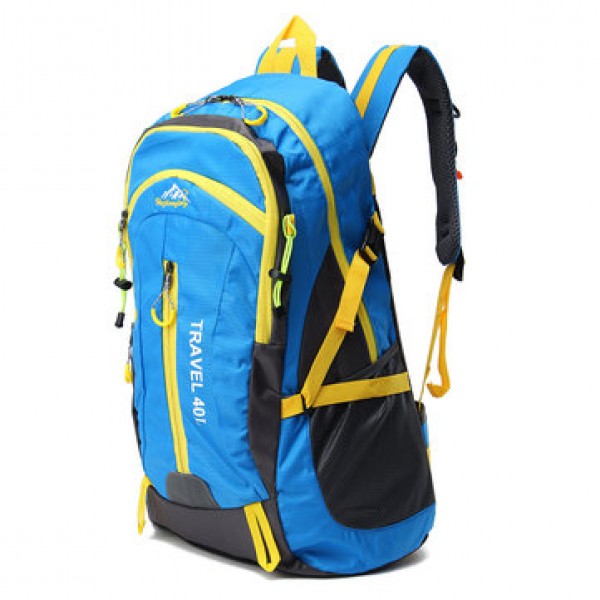 40L Unisex Waterproof Sports Backpack Rucksack Outdoor Travel Climbing Shoulder Bag Pack