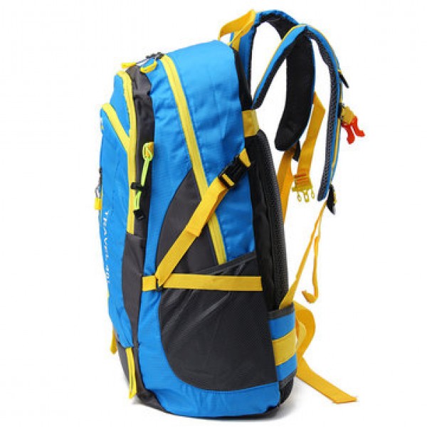 40L Unisex Waterproof Sports Backpack Rucksack Outdoor Travel Climbing Shoulder Bag Pack
