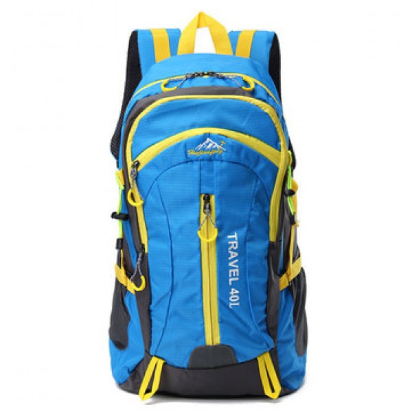 40L Unisex Waterproof Sports Backpack Rucksack Outdoor Travel Climbing Shoulder Bag Pack