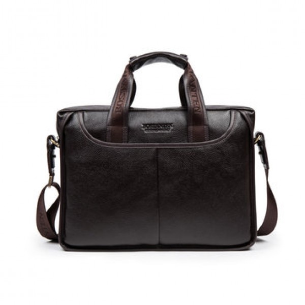BOSTANTEN Genuine Leather Cowhide Crossbody Messenger Bag Briefcase Business Laptop Handbag