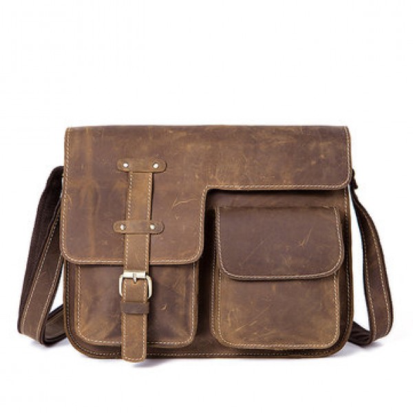 Ekphero Men Genuine Leather Multifunctional Minima...