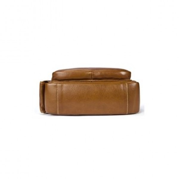 Casual Genuine Leather Business Crossbody Bag For Men