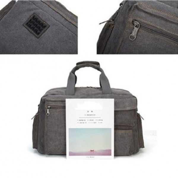Big Capacity Canvas Travel Handbag Sport Crossbody Luggage Bag Shoulder Bag for Men