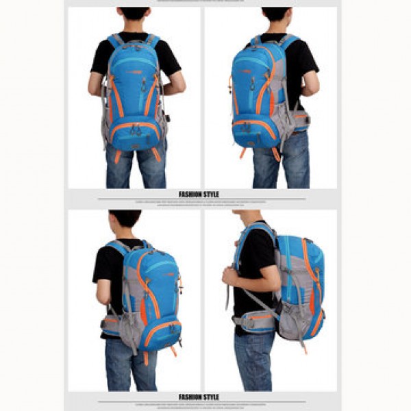 45L Outdoor Travel Backpack Hiking Weekend Pack Waterproof Bag for Men