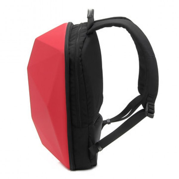 KINGSLONG Men Polygon Travel Bag Solid Casual Backpack