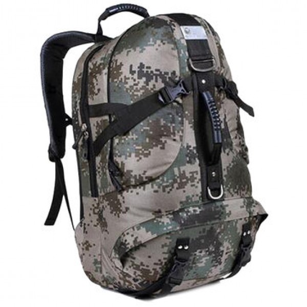 55L Outdoor Travel Backpack Sports Waterproof Nylon Backpack For Men Women