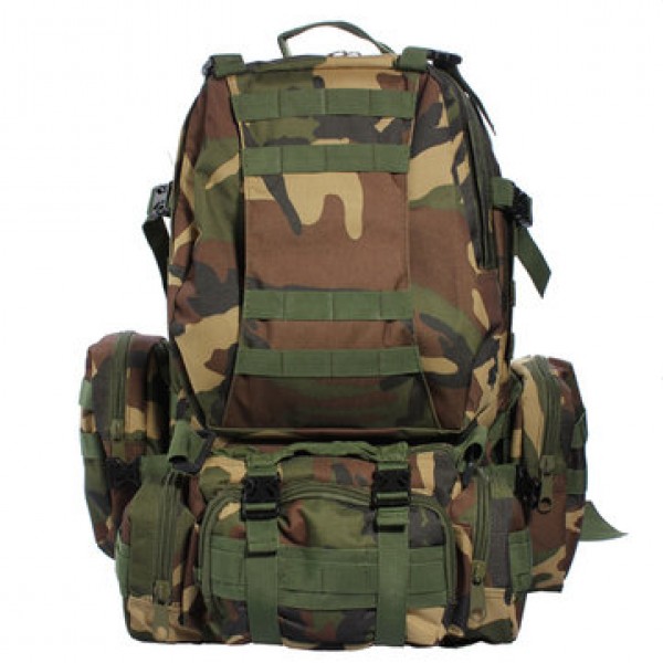 Camo Military Rucksacks Outdoor Tactical Backpack Travel Camping Bags