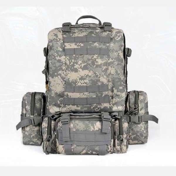 Camo Military Rucksacks Outdoor Tactical Backpack Travel Camping Bags