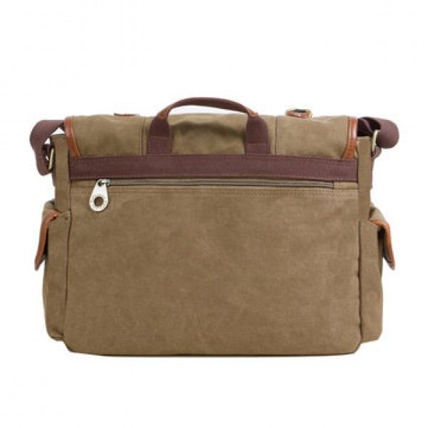KAUKKO Mens Casual Canvas Shoulder Bag Outdoor Messenger Bags